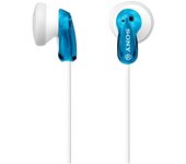 Sony mdre9lpl auriculares de botón azules conector en 90º