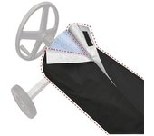 Cubierta de tela impermeable para piscina, cubierta enrollable, cubierta protectora para piscina al aire libre, cubierta solar, cubierta para piscina antiviento/lluvia/polvo/UV——49,096 cm negro