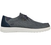 ZAPATO WALLABEE SPORT DE LONA SKECHERS Melson - Raymon 66387 MARINO