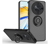 Shockproof Matte Magnetic Case For Honor X5 X6 X7B X8B X9B Play30 plus X30 Magic 4 50 6 Lite Hard Covers With Finger Ring Holder
