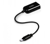 Cable OTG con adaptador USB para smartphone y tablet SBS negro