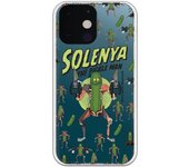 Funda original compatible con iPhone 13 Mini - Rick y Morty Solenya Pickle Man