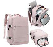 Mochila de Viaje para Cabina de Avión 45x36x20  para Vueling, EasyJet, Ryanair  Equipaje de Mano Impermeable y Espaciosa con Compartimento para Zapatos y Puerto USB  Mochila Antirrobo Multifuncional para Viajes y Escapada  (2210-002 1288 2350 H24)