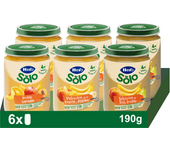 Hero Baby Pack Mixto de Tarritos de Fruta (Frutas Variadas+Seleción de 3 Frutas+ Meloctón y Plátano). Pack de 9x190gr