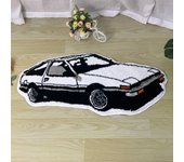 Fashion Racing Car Rugs Soft Tufting Sports Car Carpet Living Room Bedroom Home Decor Non-slip Floor Mat Bedside Pad Dropship