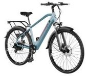 Cecotec 7216 Bicicleta eléctrica Urban Pro Bicicleta eléctrica de ciudad 28" con 90Km de autonomía suspension delantera cambio Shimano de 7 velocidades y doble freno de disco hidráulicos.
