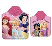 Poncho Toalla Princesas Disney, Licencia 100% Oficial, 70x140 cm, New Import - Kiglam