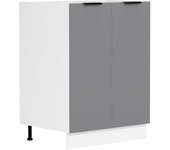 Armario de cocina ancho 60 cm Puertas batientes Mueble bajo Cocina Muebles de cocina Fasola Armario de cocina ancho 60 cm Puertas batientes Mueble bajo Cocina Muebles de cocina Fasola