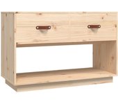 vidaXL Mueble para TV madera maciza de pino 90x40x60 cm, Mueble de Salon, Mueble TV, Mueble TV salon, Mesa de TV, Mueble tele