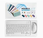 Wireless Bluetooth Keyboard and Mouse Spanish for IOS Android Windows Tablet iPad Air Mini Pro