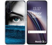 Funda Silicona para OnePlus Nord CE 5G diseño Ojo Dibujos