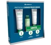 Cantabria Labs Biretix Hydramat Day SPF30 Fluido Anti Imperfecciones 50 ml Pack con Biretix Cleanser Gel Limpiador Purificante 75ml de Regalo y Tonico Oil Control  de Regalo Rutina Piel Mixta o con Tendencia Acneica Packs Regalo Para Pieles Acneicas