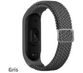 Bracelet for Mi band 7 Strap Elastic adjustable Nylon Braided Miband4 miband 5 correa Wristband xiaomi Mi band 3 5 4 6 strap