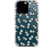 Funda compatible con iPhone 13 Pro - Patron oso panda
