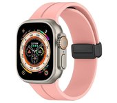 Silicone Strap For Apple watch series 7 8 9 SE 6 5 4 3 2 44mm 38mm 40mm 45mm 41mm 42mm 44 mm correa Apple watch ultra band 49mm