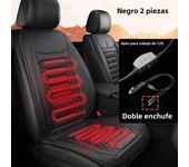 1/2pcs Winter Heated Car Seat Cover 12V Heating Warmer Car Seat Cushion Auto Universal Car Seat Protector Cloak Cover Pads Set