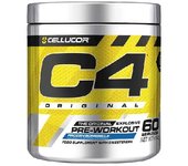 C4 Original Pre-Entreno con beta-alanina, creatina, L-arginina y cafeína. 60 servicios. Cellucor