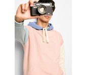 Silbon - Sudadera special fit capucha multicolor coral