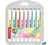 Set de Marcadores Fluorescentes Stabilo Swing Cool Pastel Multicolor (5 Unidades)