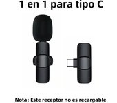 Micrófono Lavalier Inalámbrico Portátil Para iPhone Y Android Grabación De Audio Y Video Mini Mic Con Batería De Longa Vida Transmisión De 10M