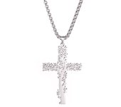 Skyrim Tree of Life Cross Necklace for Men Stainless Steel Gold Color Jewelry Chain Necklaces Religious 2025 Wholesale