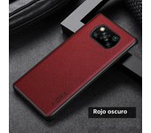 Case for Xiaomi POCO X3 Pro funda Cross pattern Leather cover Luxury coque for poco x3 nfc case