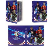 Álbum de cartas de estrellas de fútbol - Carpeta de colección de 240 cajas de cartas de estrellas -