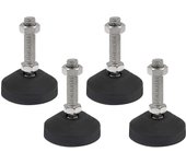 Set Of 4 M10 X 50mm Adjustable Feet Adjustable Screws Furniture Leg Can Wear Adjustable Feet Adjustable Screws Adjustable Feet Max Tilt 20(4pcs M10 X
