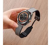 22mm Leather+Silicone Strap For Xiaomi Watch S4 S3 S2 S1 Magnetic Buckle Bracelet For Xiaomi Watch 2Pro Mi watch Color2 Bracelet