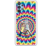 Funda original compatible con Samsung Galaxy A32 - Rick y Morty LSD