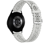 20mm 22mm Silicone Band Lace Silicone Band Women Girls Wedding Cute Romantic Lovely Strap for Samsung Huawei Amazfit Smartwatch