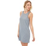 Vestido SINTY estampado sin mangas con cuello redondo REF: SI-210032