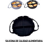 Generic Molde de Silicona A&M MARBELLA para Freidora de Aire - Accesorios Sin Aceite, Bandeja Airfryer Reutilizable - Alta Calidad Resistente Al Calor