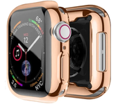 Full Watch Case For Apple Watch Series 10 9 8 7 6 5 4 3 SE 42MM 46MM Silicone Cover Screen Protector iWatch 40MM 41MM 44MM 45MM