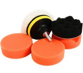 3inch Car Polishing Pad Kit 6/12PCS Sponge Polish Pads Remove Scratches Car Buffing Waxing Cleaning Set for Polisher Buffer Tool