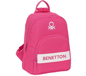 Mini Mochila Benetton "Raspberry" 25X30X13 (Safta 642316846)
