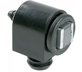 CIERRE MAGNETICO NUTRIA TACO MONTAJE DIRECTO Ø10mm K3(6) NEGRO REGULABLE. PLACA IMAN NO INCLUIDA.