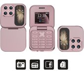 SERVO i17 mini Foldable Mobile Phone GSM 2 SIM Card Magic Voice FM Radio Blacklist Type-C 1.77" Screen Small Flip Telephones
