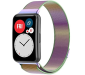 Milanese Band For Huawei Watch FIT Strap smart Magnetic Loop stainless steel metal bracelet for Huawei Watch fit 2 Accessories