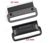 2PCS for Garmin Tactix 7Pro Fenix 7X 6X 7 5 6 Pro Watchband Adapters Easyfit Buckle Connectors Watch Connector 3HR Metal Adapter