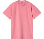Camiseta de Manga Corta Carhartt WIP Duster Script para hombre en color rosa