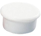 Dahle 95513 pack de 10 imanes para pizarra blanca - diametro de 13mm - color blanco
