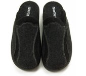 Westland mod. MONACO 246 zapatilla casa para hombre en lana natural, sin cordones