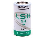 Pila de litio SAFT LSH14 3.6V 5.8Ah
