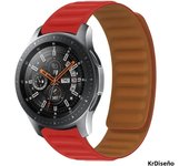 Magnetic Loop For Samsung Galaxy watch band 6/5 pro/4/Classic/active 2 20mm 22mm Silicone Belt bracelet huawei GT 2-2e 3-4 strap