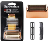 Hair Clipper Cutter Blade Head Cover Barber Shaver Double Replacement Foil And Blade For Babyliss Cordless Foil Shaver FXFS2