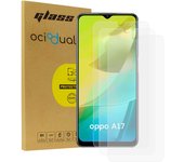 Ociodual 3 Protectores para Oppo A17, Pack x3 Protectores de Pantalla, Cristal Templado, Antiarañazos, Dureza 9H, Antihuellas