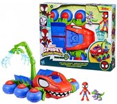 SPIDEY AND HIS AMAZING FRIENDS DINO-WEBS GRUA ARACNIDA DE HASBRO