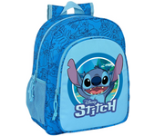 Mochila Junior Adapt.Carro Stitch 32X38X12Cm (Safta 612388640)