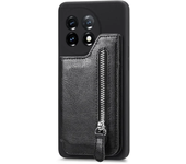 For Oneplus 11 5G Zipper Leather Wallet Case OnePlus ACE 2V 2 V Luxury Cover One Plus 11R 10T 10R 9RT 9T 10 Pro 8T Back Funda